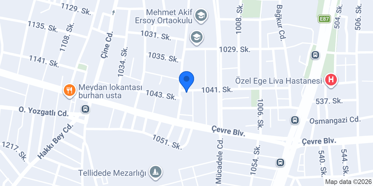 Gökçek Teknik konumu
