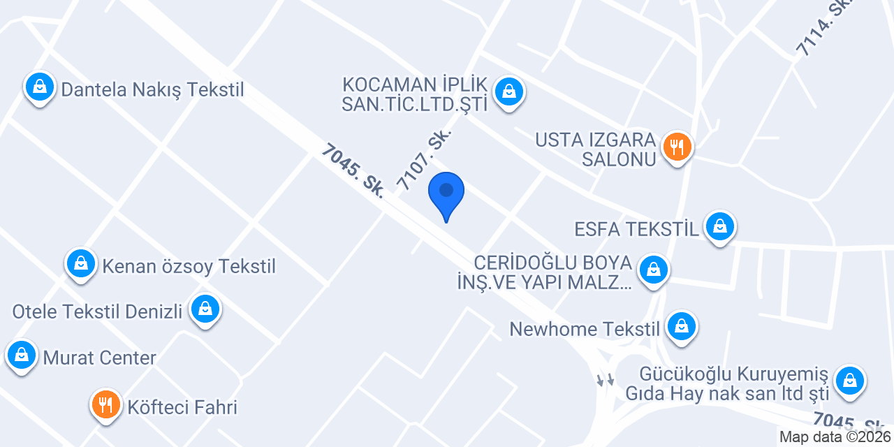 Sorkunlu Tekstil A.Ş. konumu