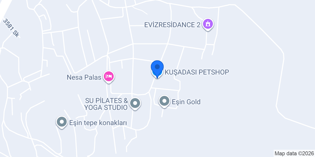KUŞADASI PETSHOP konumu
