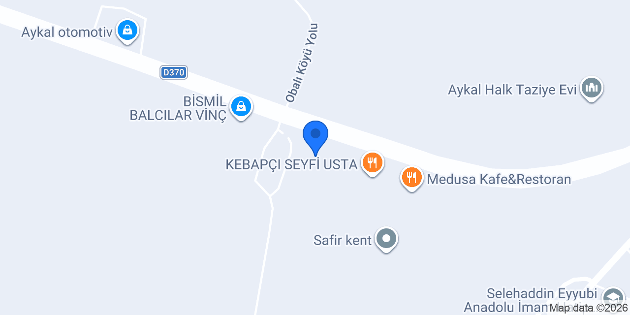 Divanev | Diyarbakır Bismil konumu