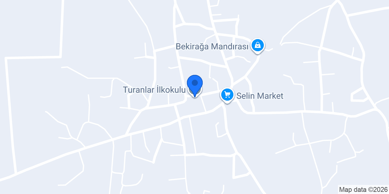 Turanlar İlkokulu konumu