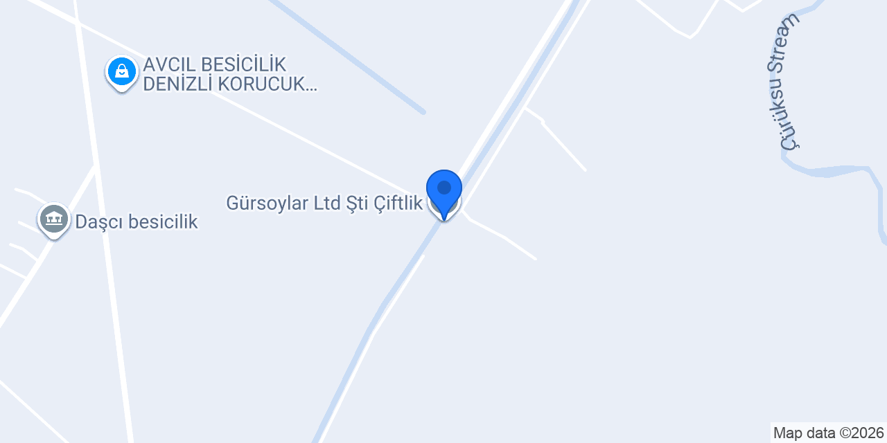 Gürsoylar Ltd Şti Çiftlik konumu