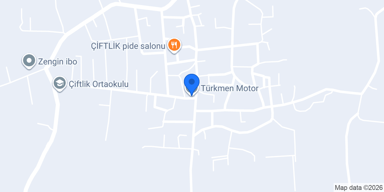 Türkmen Motor konumu
