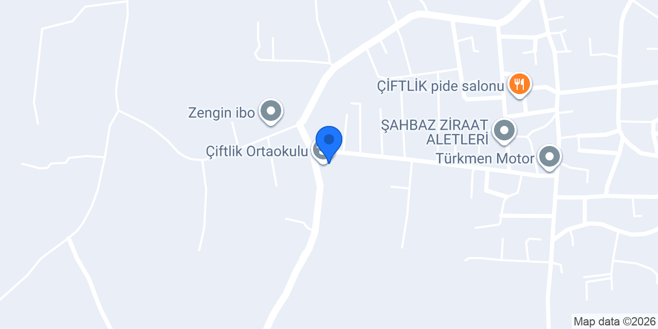 Çiftlik Ortaokulu konumu