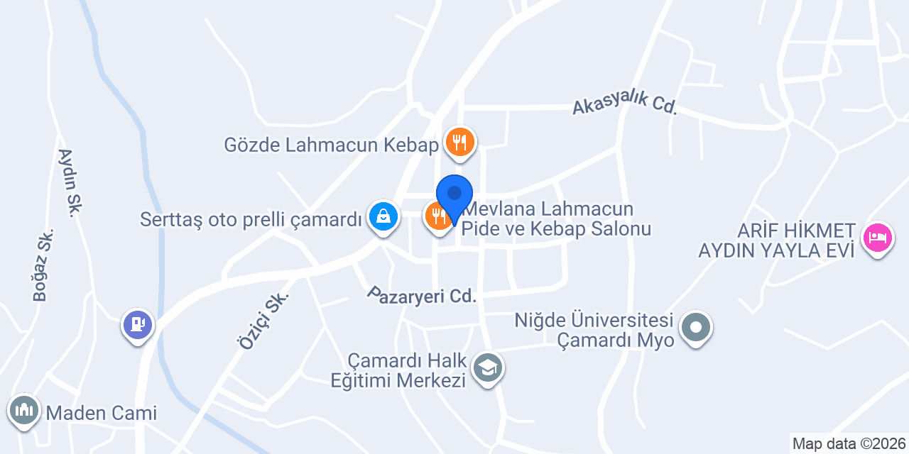 BİNGESU İNŞAAT konumu