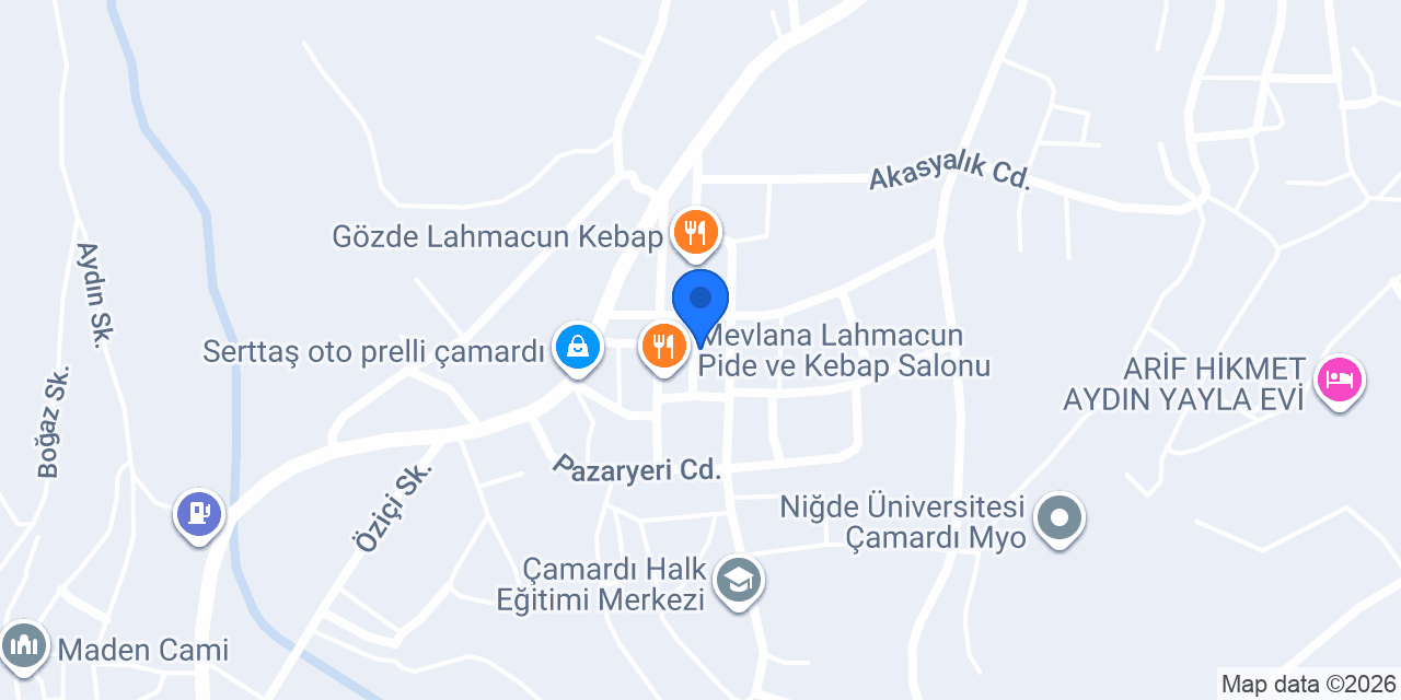 Avcıoğlu Kebap Salonu konumu