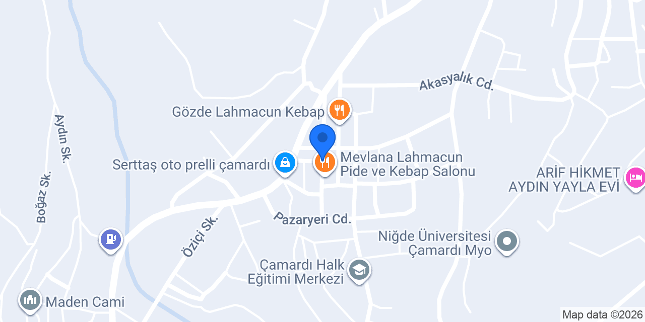 Ünal kuyumculuk konumu