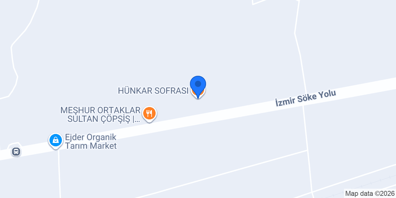 HÜNKAR SOFRASI konumu