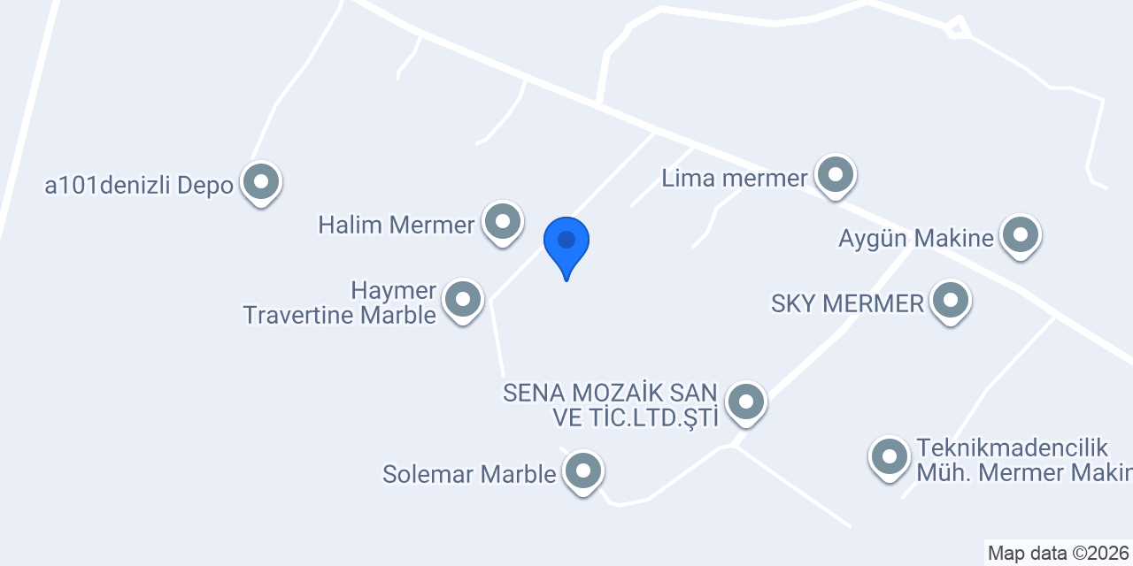 Mesamer Mermer Mad. Nak. San. ve Tic. LTD ŞTİ konumu