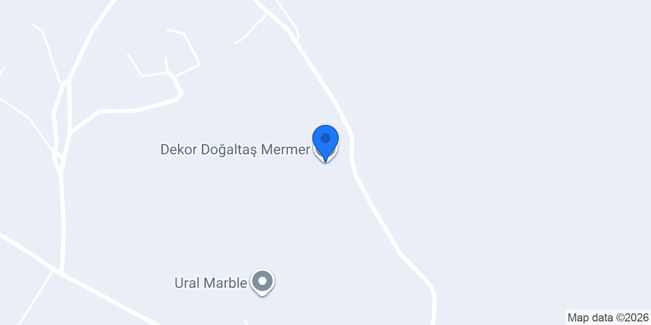 Dekor Doğaltaş Mermer konumu