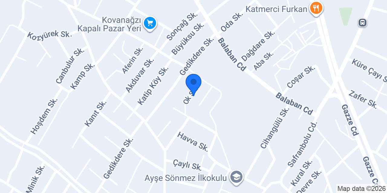 Konya Desenli Bahçe Duvarı konumu