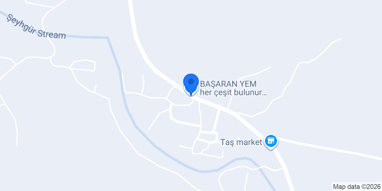 BAŞARAN YEM her çeşit bulunur Nusret GEZEROĞLU konumu