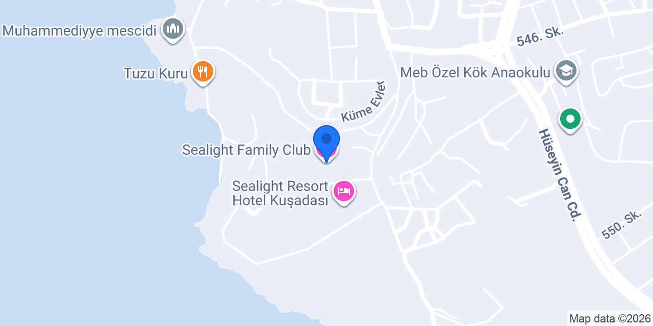 Sealight Family Club konumu