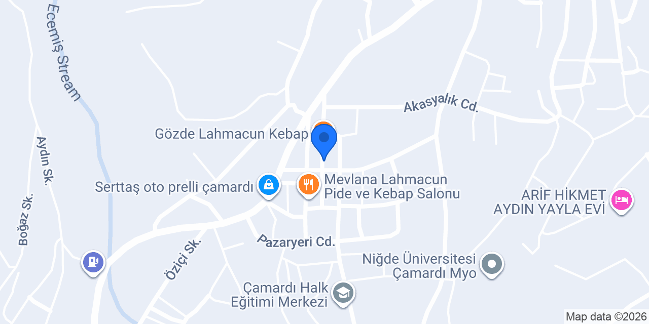 Rıdvan Usta Çiğköfte konumu