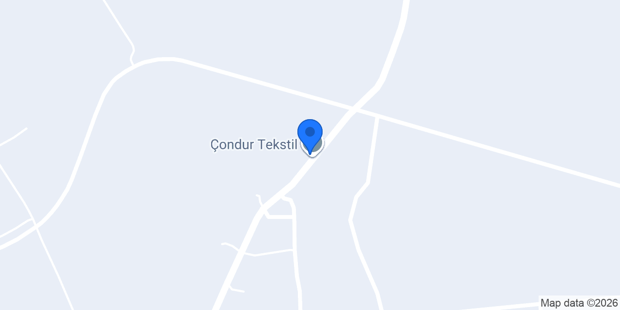Çondur Tekstil konumu