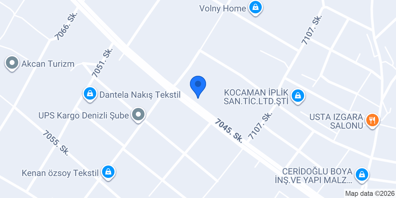 Babylon Tekstil konumu