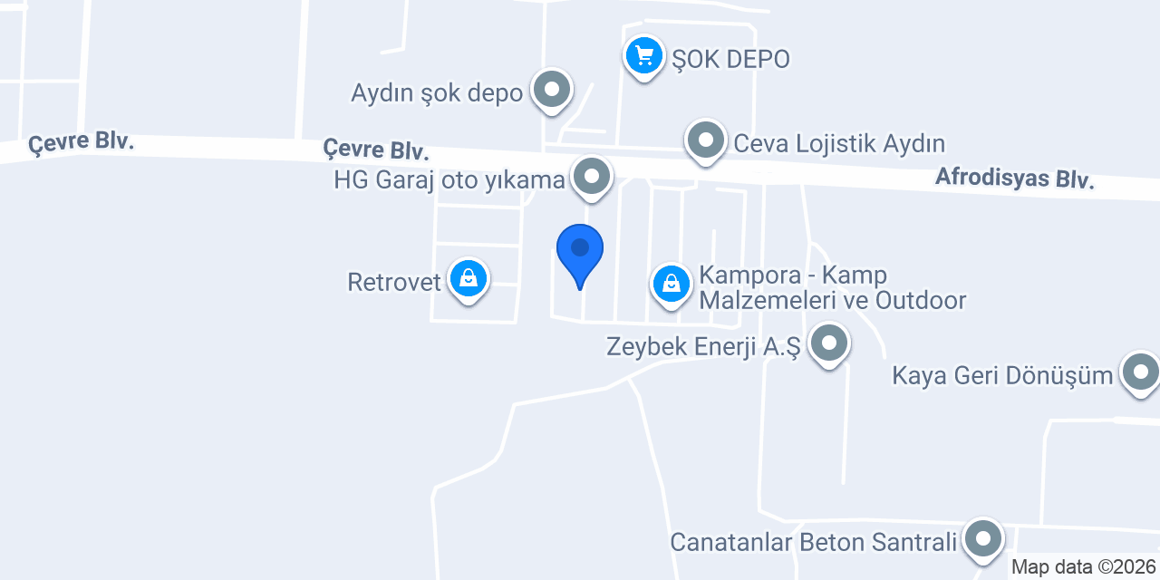 CEO GARAGE konumu