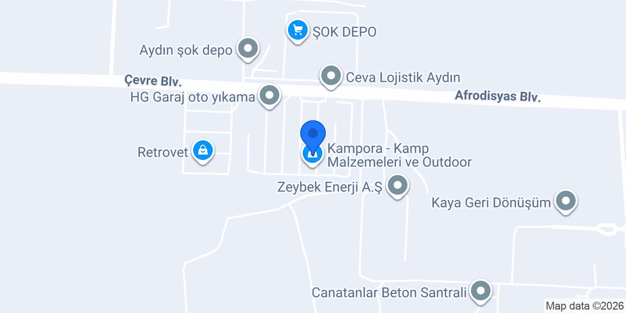 Aygaz Pürsu - Aydın Damacana Su konumu