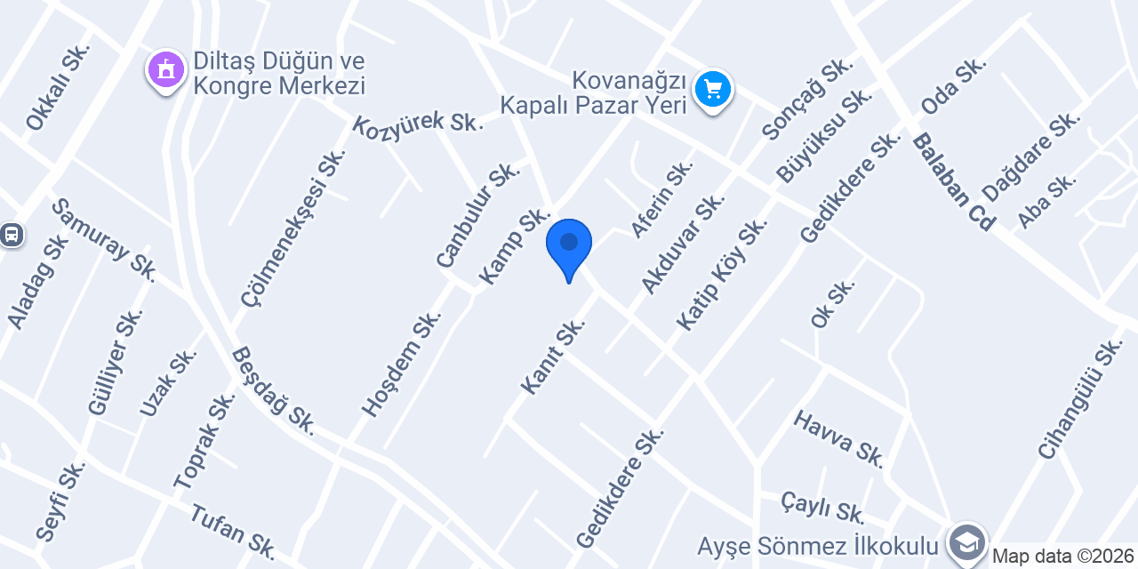 Berat Etli Ekmek konumu