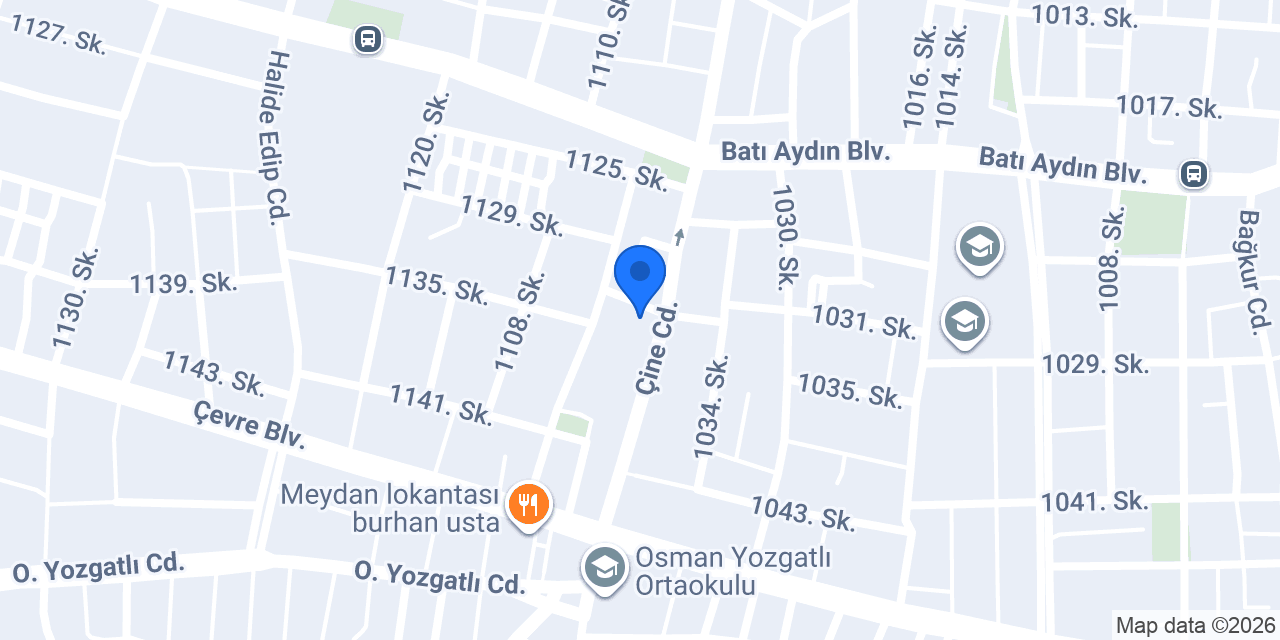 Baykara Pide konumu