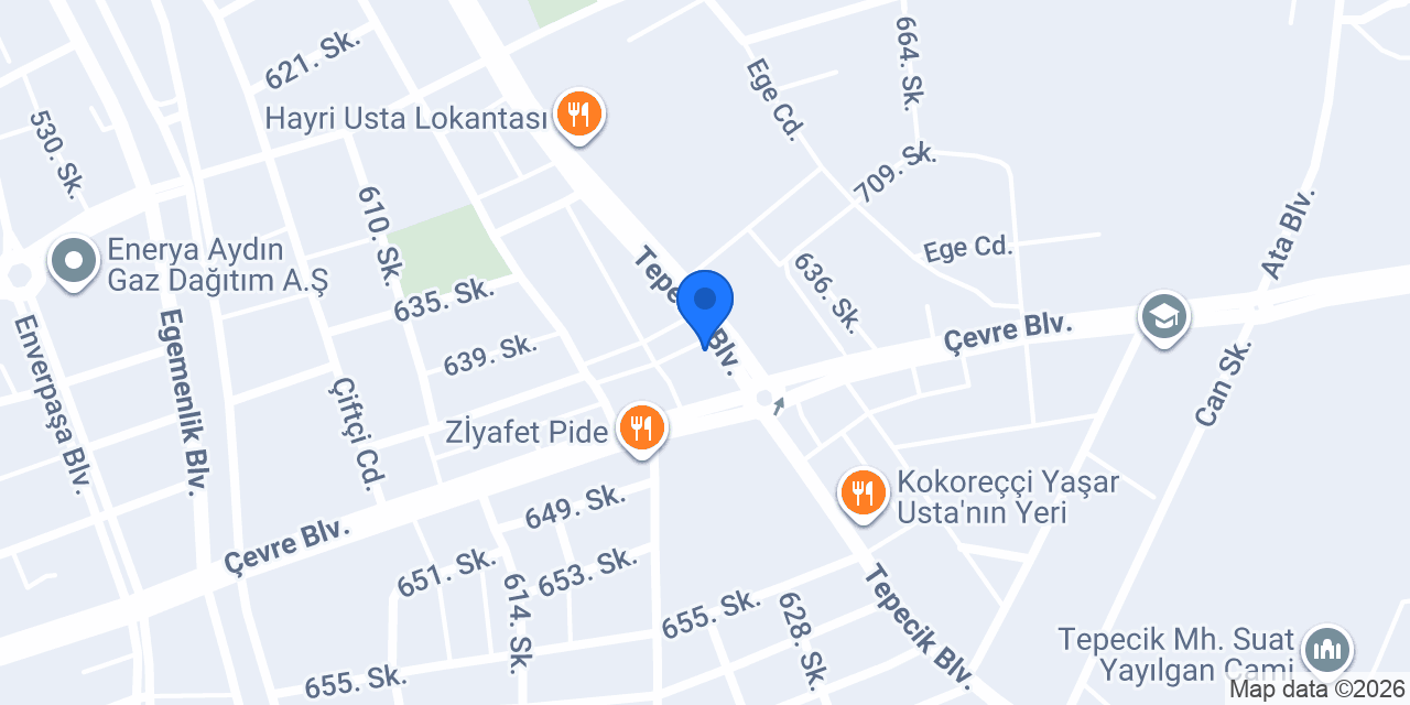 MENDERES YAPI konumu