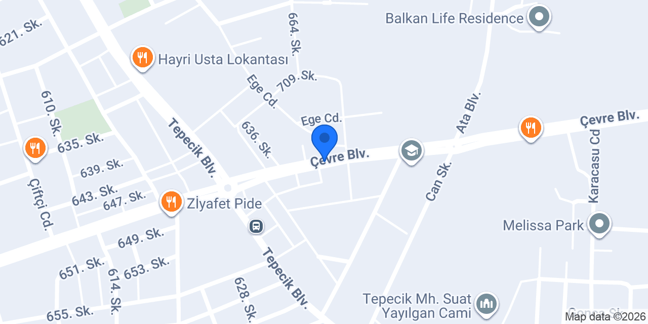 AİLEM MARKET konumu
