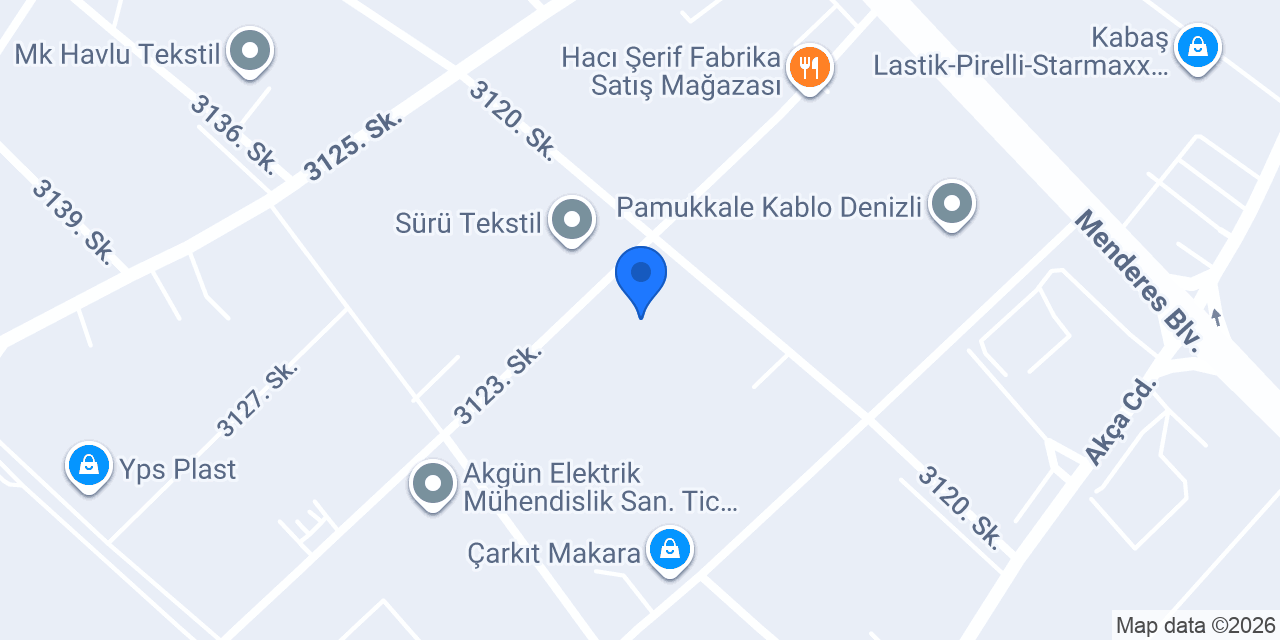 Ali Buldanlıoğlu Tekstil konumu
