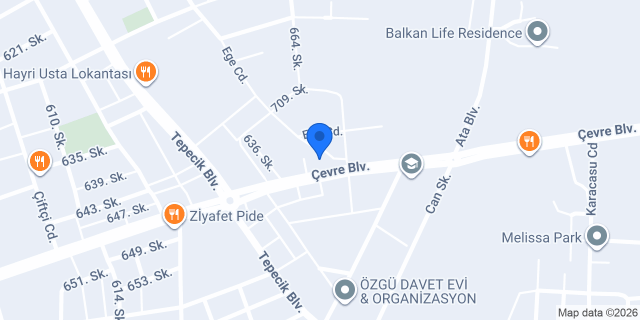 Saz Kamış Şemsiye konumu