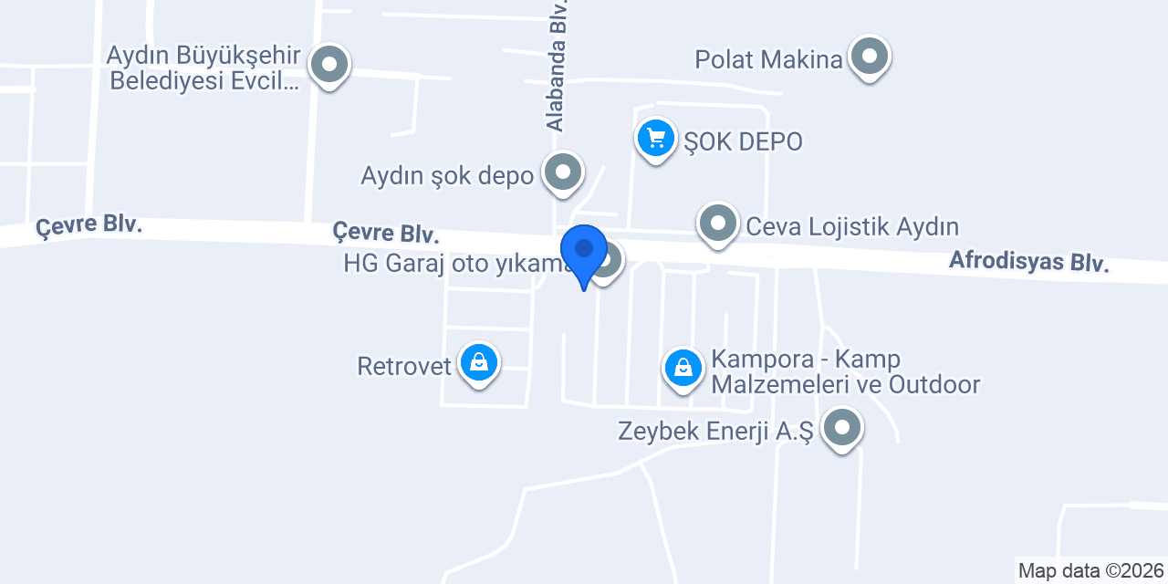 Burca Tasarım ve İmalat konumu