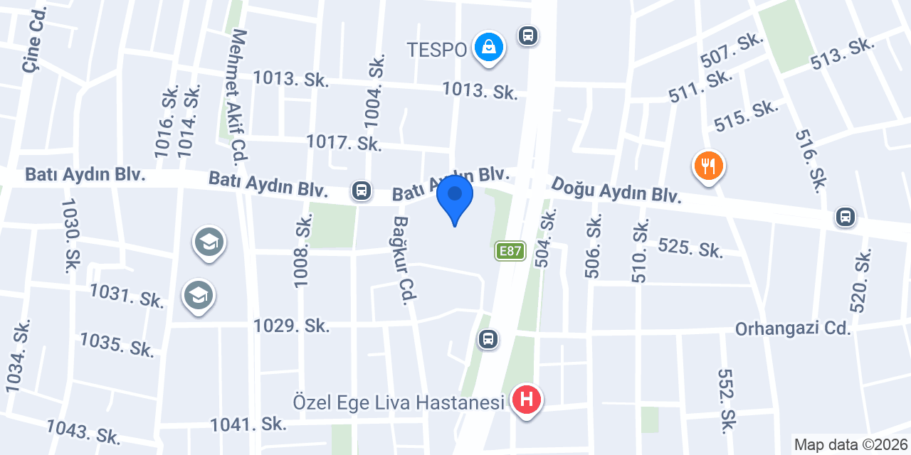 Aydın Anadolu İmam Hatip Lisesi konumu
