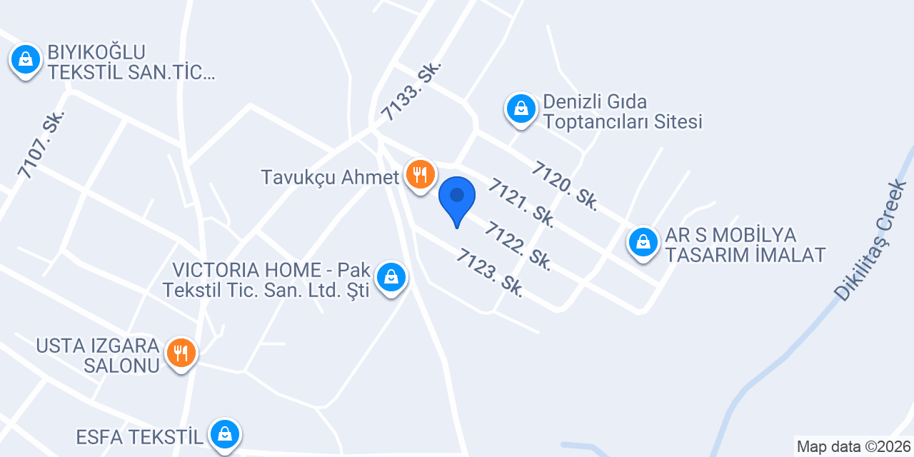 Denpet Gıda konumu