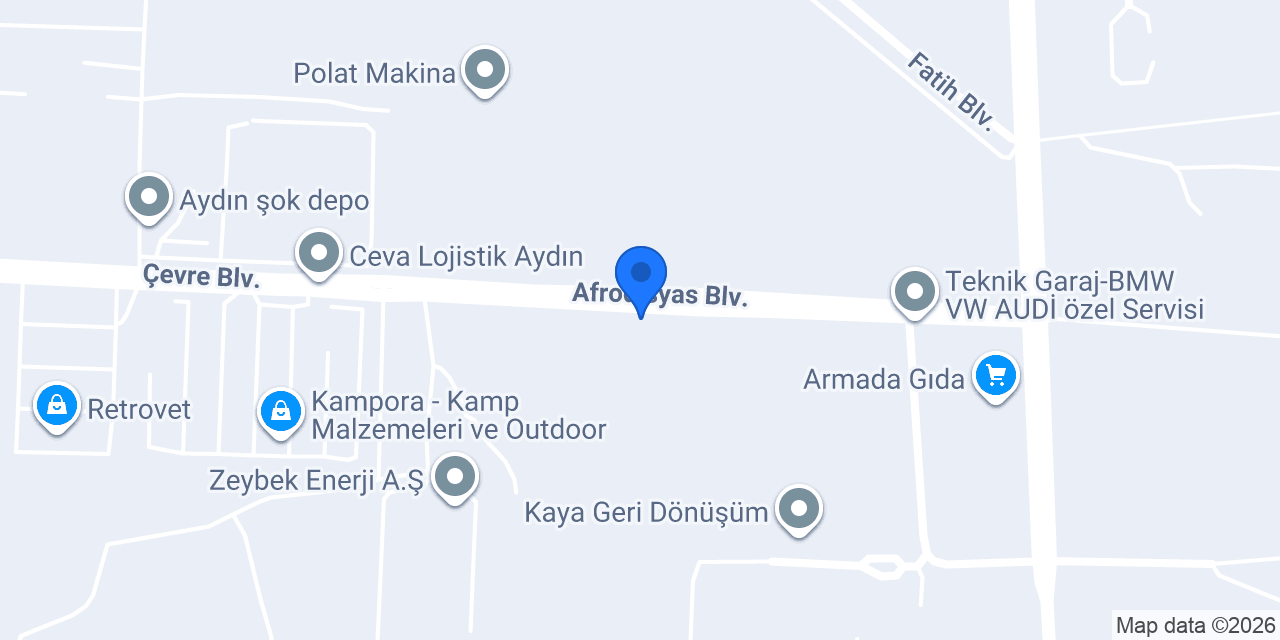 AYBOSAN DEMİR ÇELİK konumu