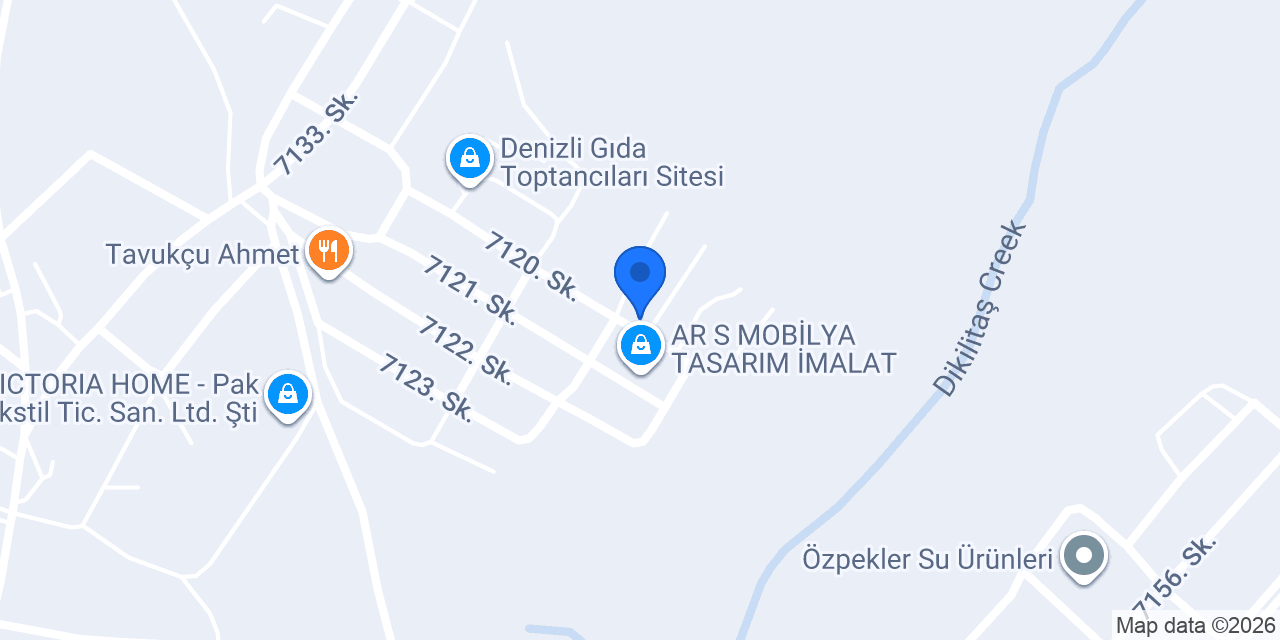 Denizli Laytex konumu