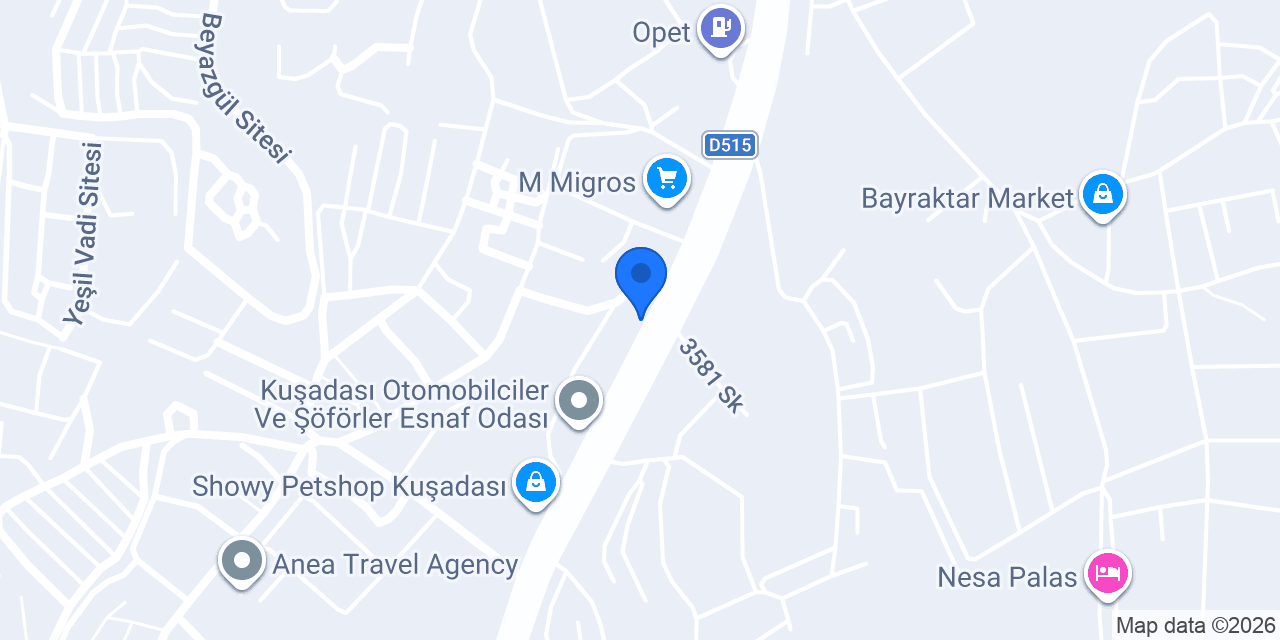 Adalı Bambu Dekorasyon ve Tekstil Ltd Şti konumu