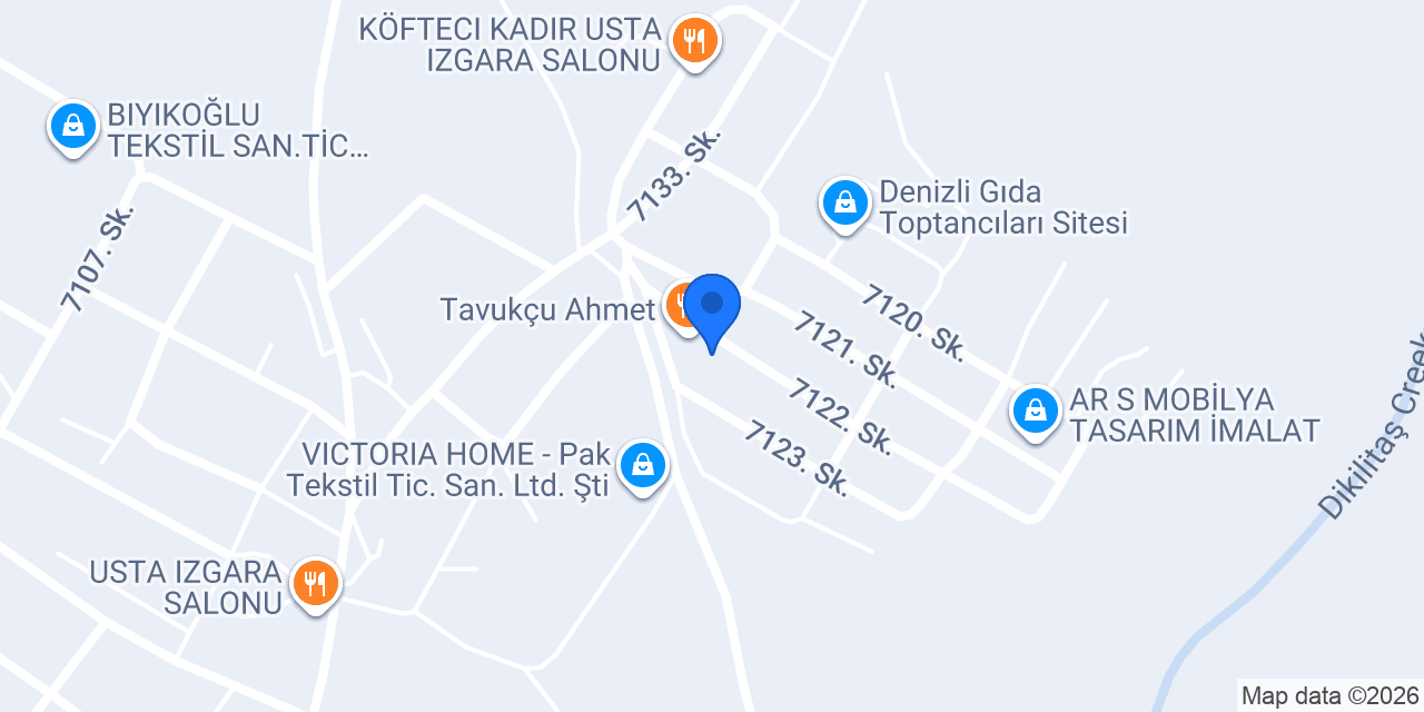 As Tekstil konumu