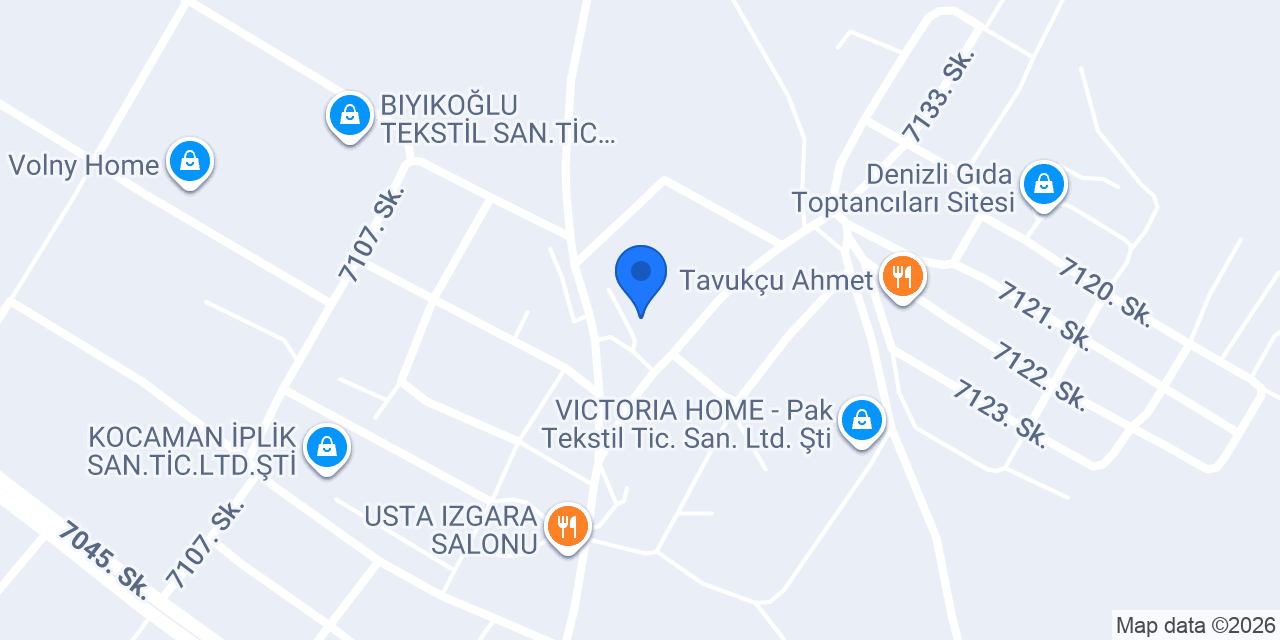 Bezer Tekstil konumu