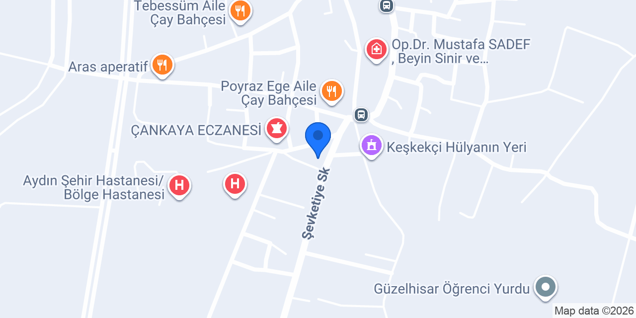 şevketiye aile çay bahçesi konumu