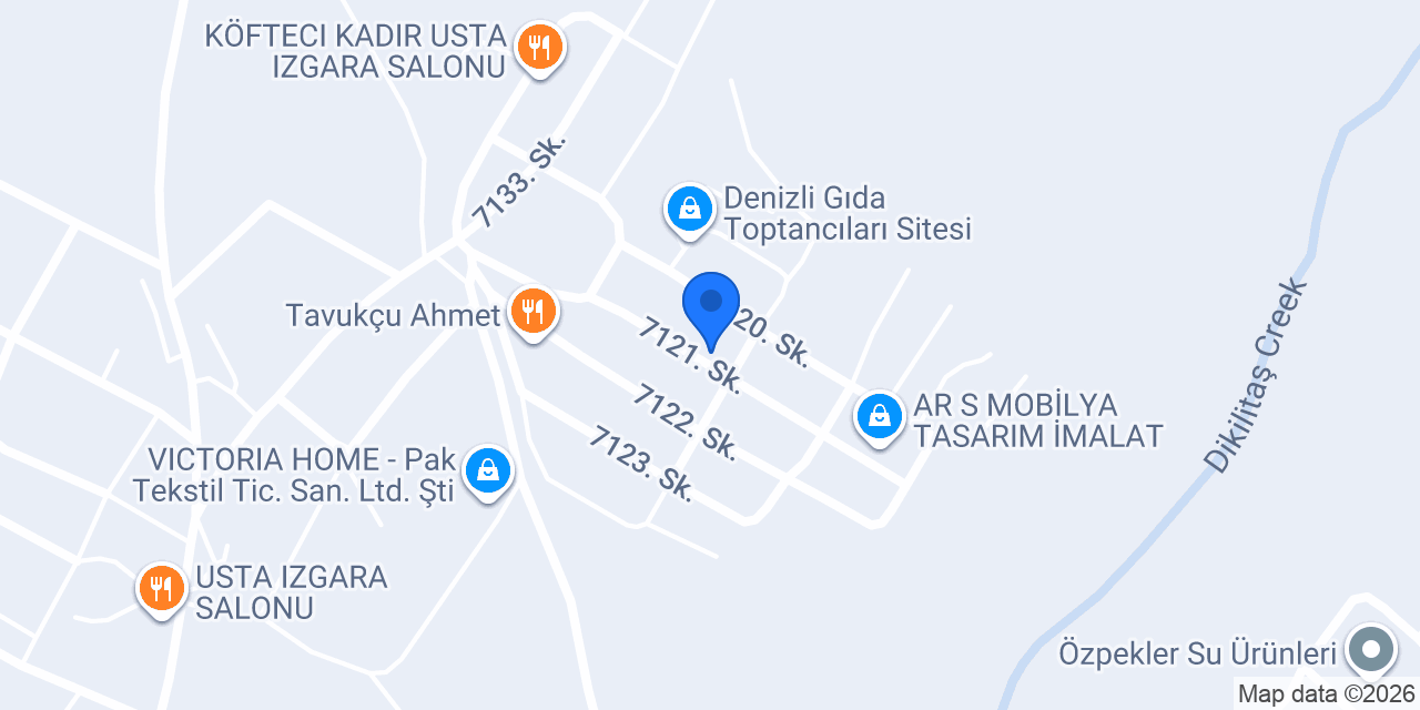 Yiğido Dondurma konumu