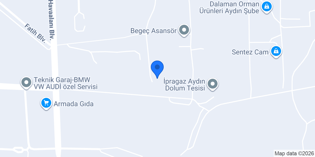 Bp Gaz-aydın Petrol konumu