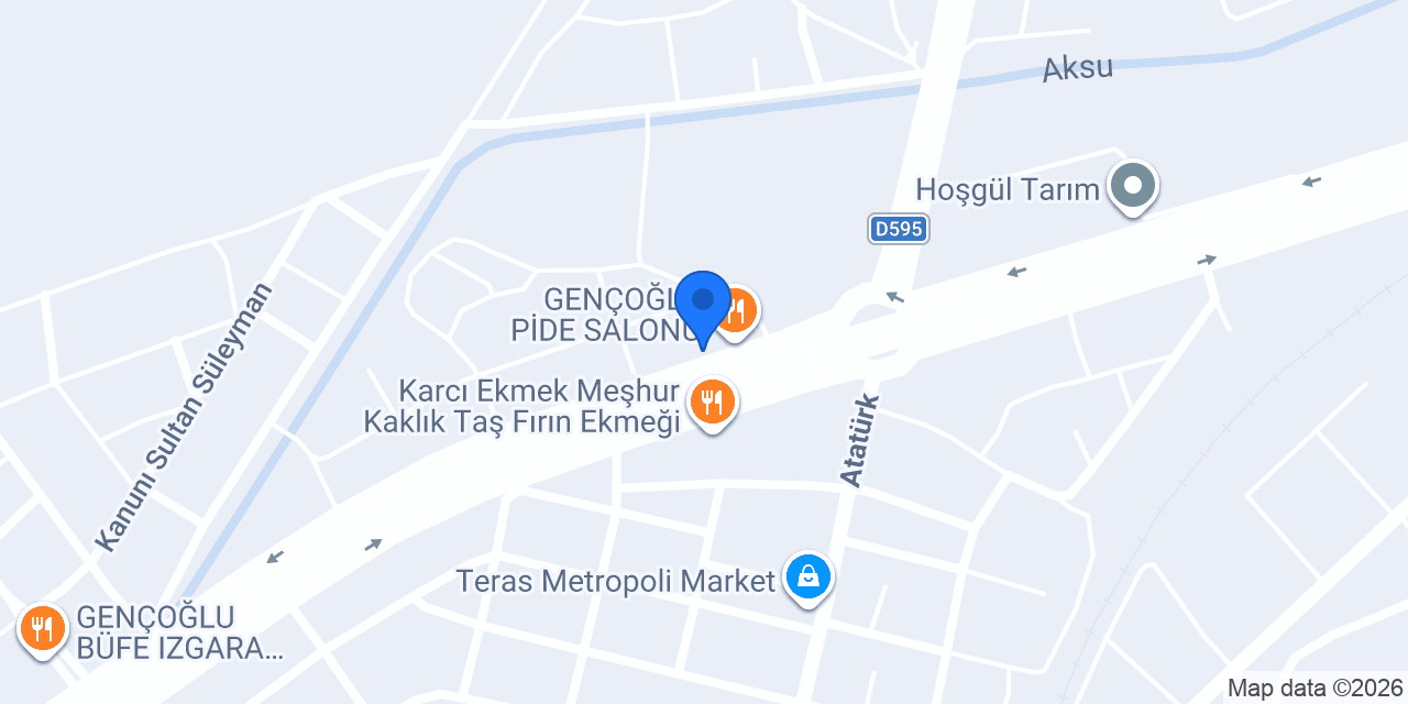 GENÇOĞLU TEKSTİL MAĞAZASI konumu