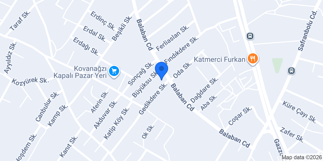Kutlu Teknik Servis konumu