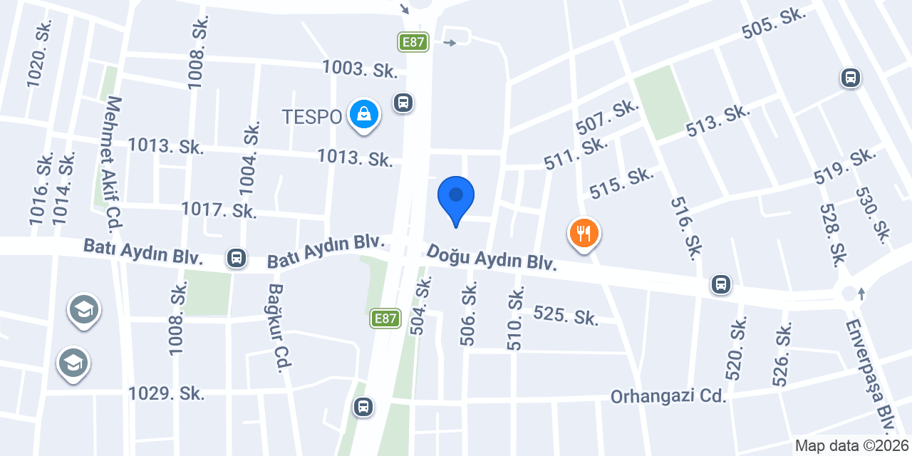Tuğçe Kaynar Beauty Center konumu