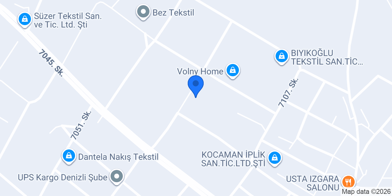 Arliva Tekstil San. Tic. Ltd. Şti. konumu