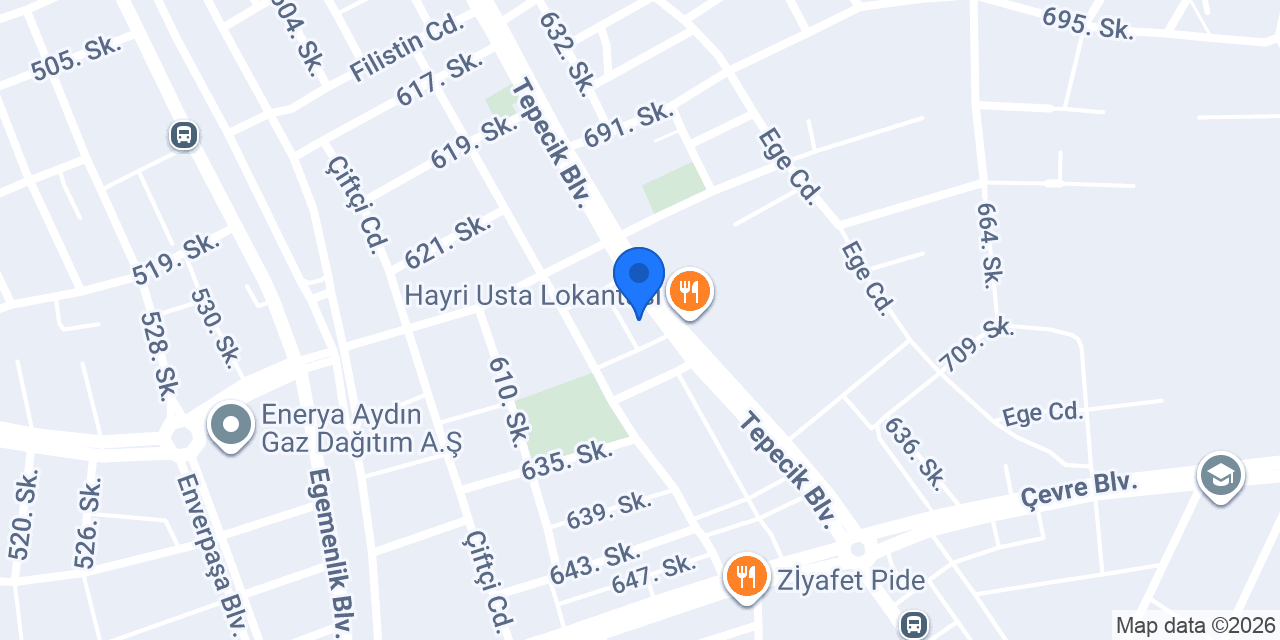 Gülenç oto lastik konumu
