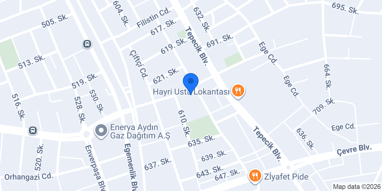 60. Yıl İlkokulu konumu
