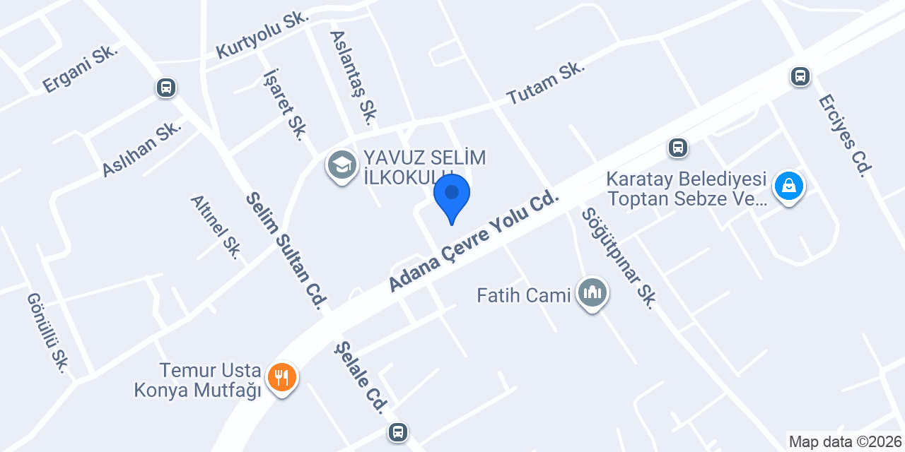 Karaman Yolu Taksi konumu
