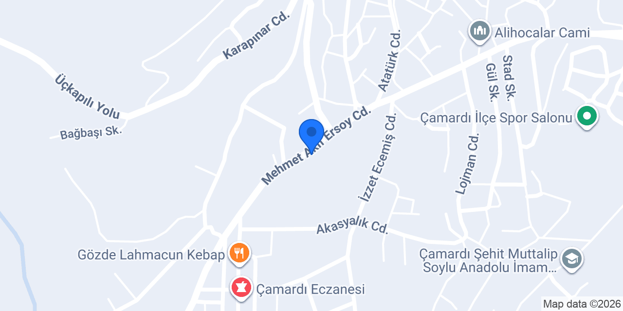 YILMAZ TİCARET konumu