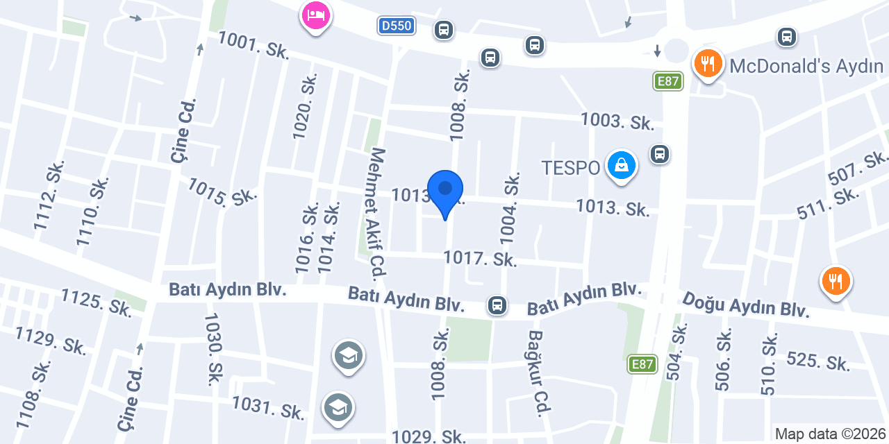 VEDNA SİGORTA AYDIN ŞUBESİ konumu