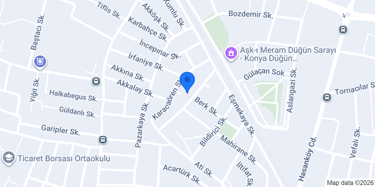 KONYA DUVARCI konumu