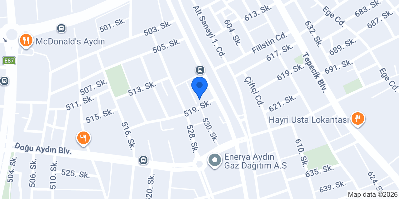Peron Medya - Aydın Reklam Ajansı konumu